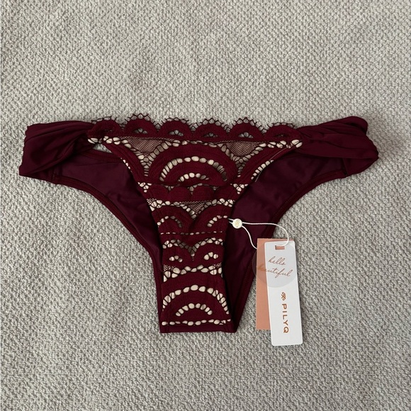 PQ Swim Bikini Size Small NWT | PILYQ Bikini Bottom | PQ Swim Bikini Bottom NEW- - Picture 1 of 8